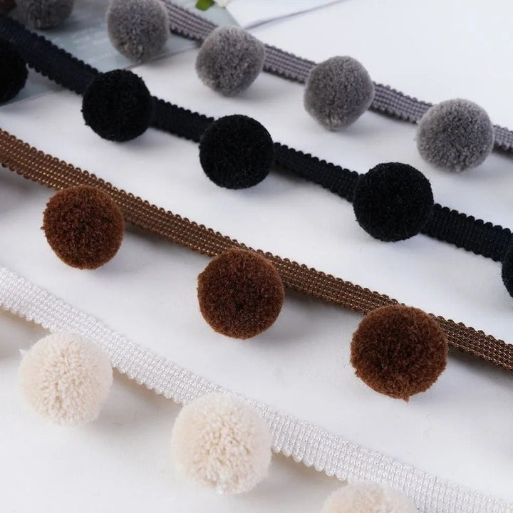 Decorative Pompon Trim Kalsten