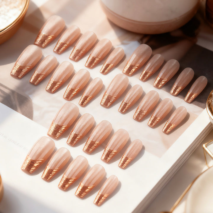 Glamorous Sculpted Press-On Nails Kalsten