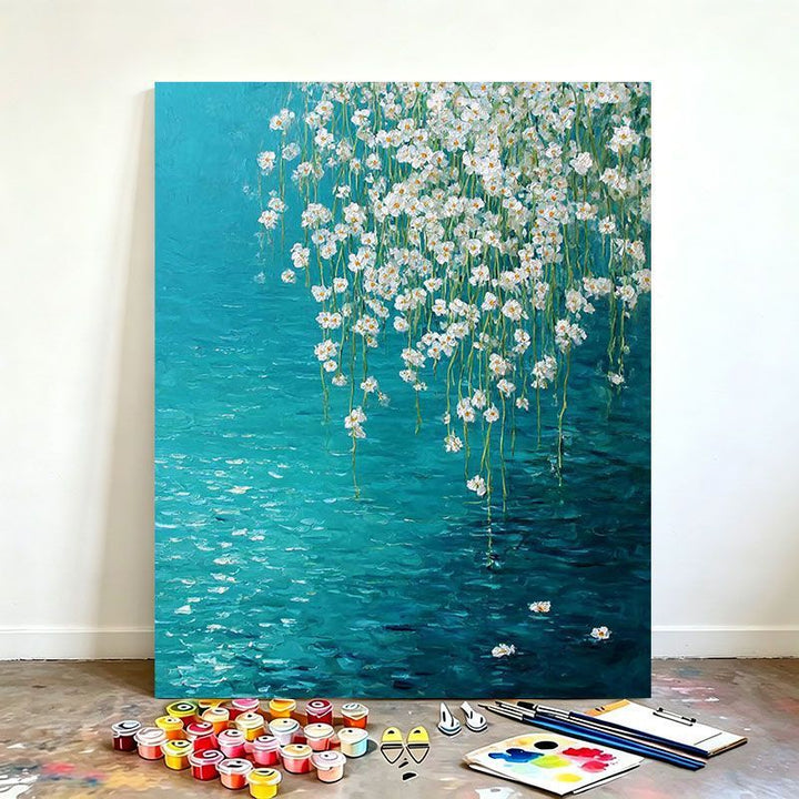 Floral-Inspired Scenic Canvas Art Print Kalsten