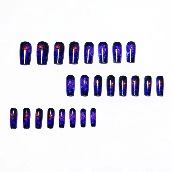 Cosmic-Inspired Nail Art Kalsten