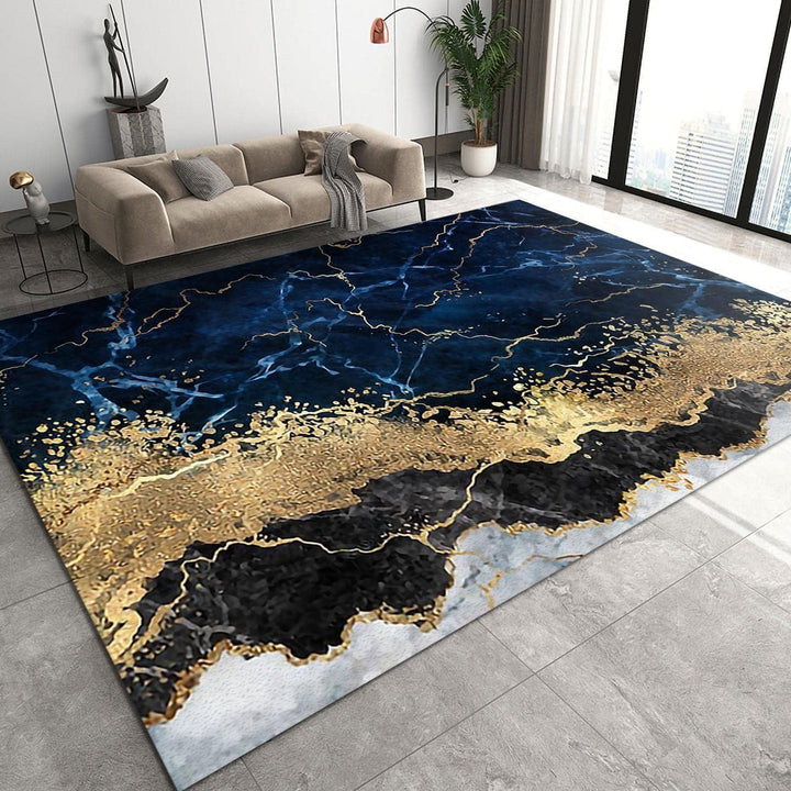 Textured Abstract Area Rug