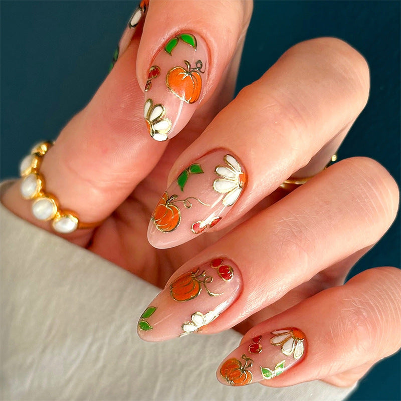 Elegant decorated artificial nail set Kalsten