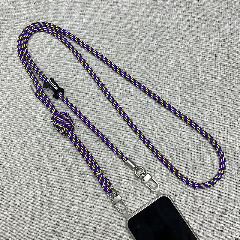 Adjustable Phone Lanyard Strap with Metal Clips Kalsten