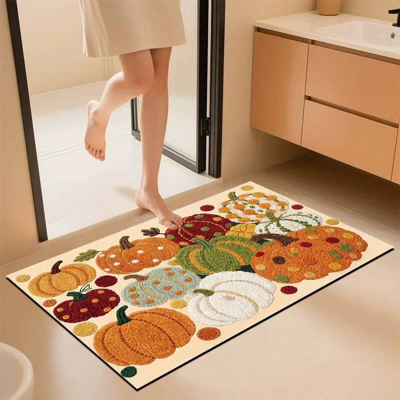 Decorative Fruit-Themed Area Rug Kalsten