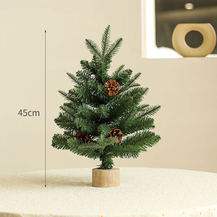Decorative Mini Christmas Tree with LED Lights