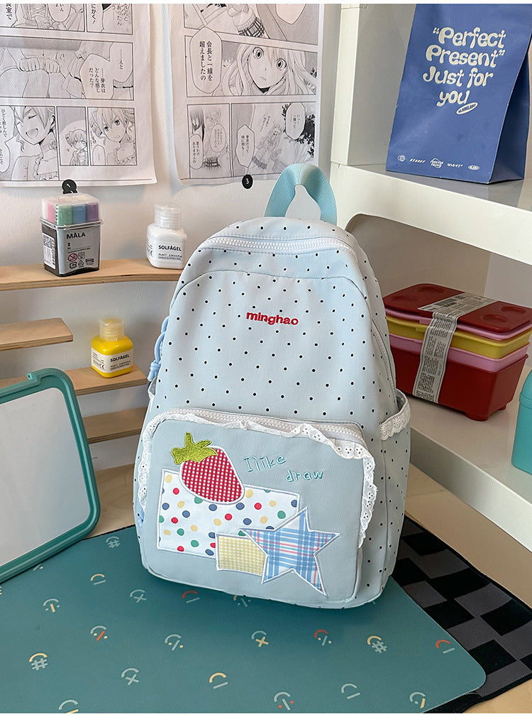 Cute Illustrated Graphic School Backpack Kalsten