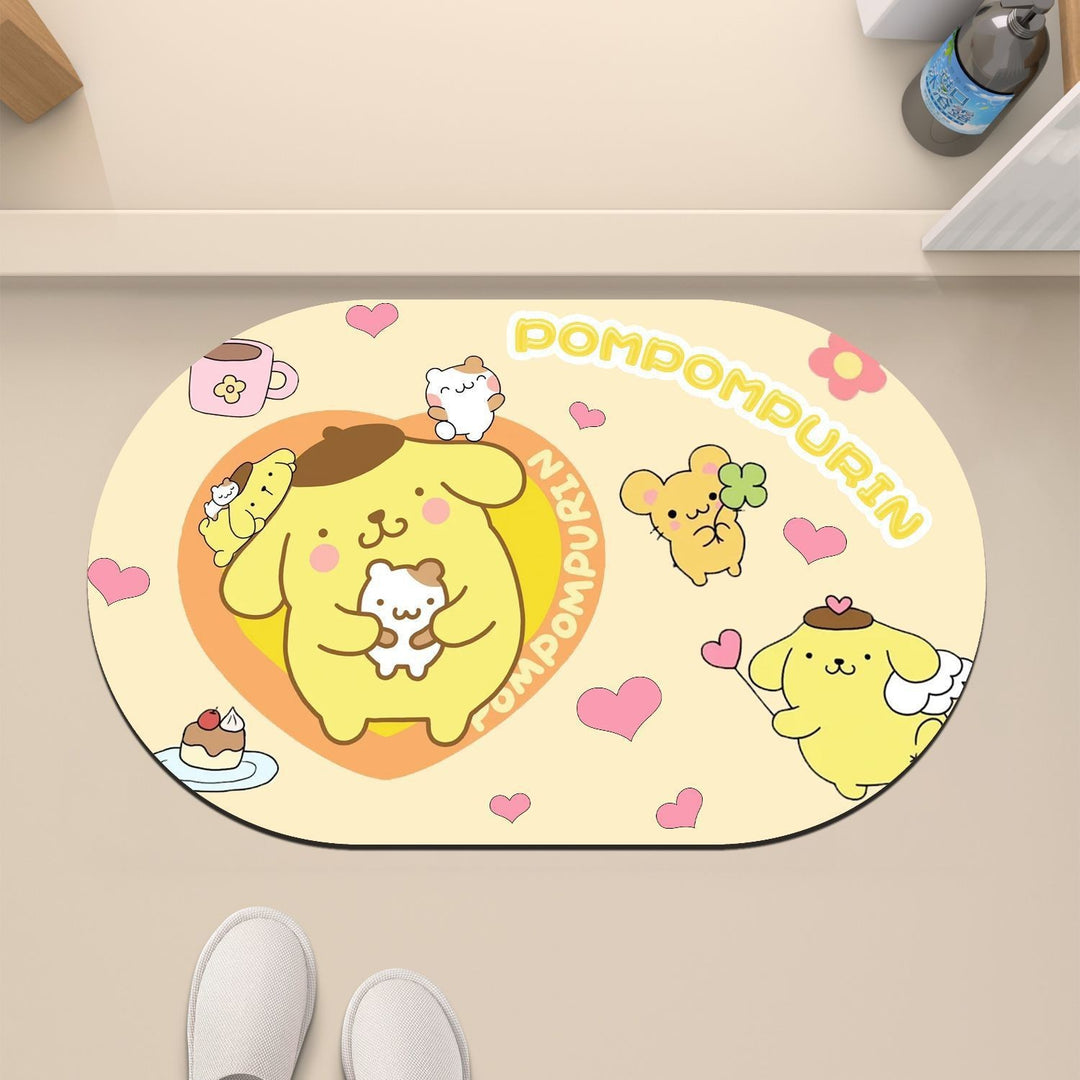 Cute Cartoon Character Bath Mat