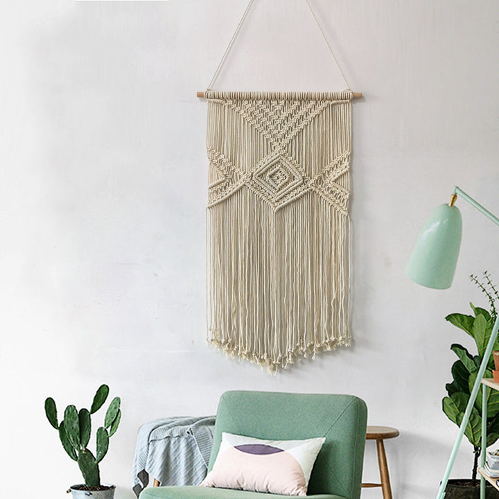 Macrame Wall Decor with Artistic Details