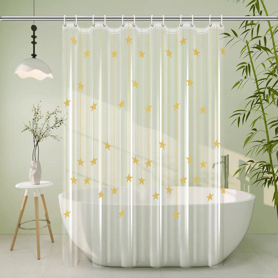 Goldfish Pattern Shower Curtain Kalsten