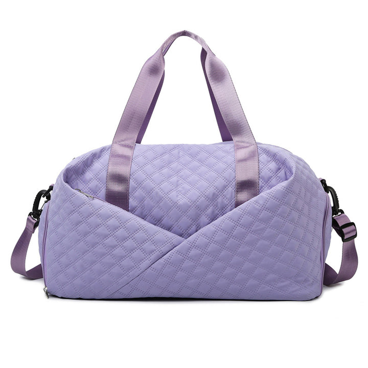 Quilted Lightweight Travel Duffel