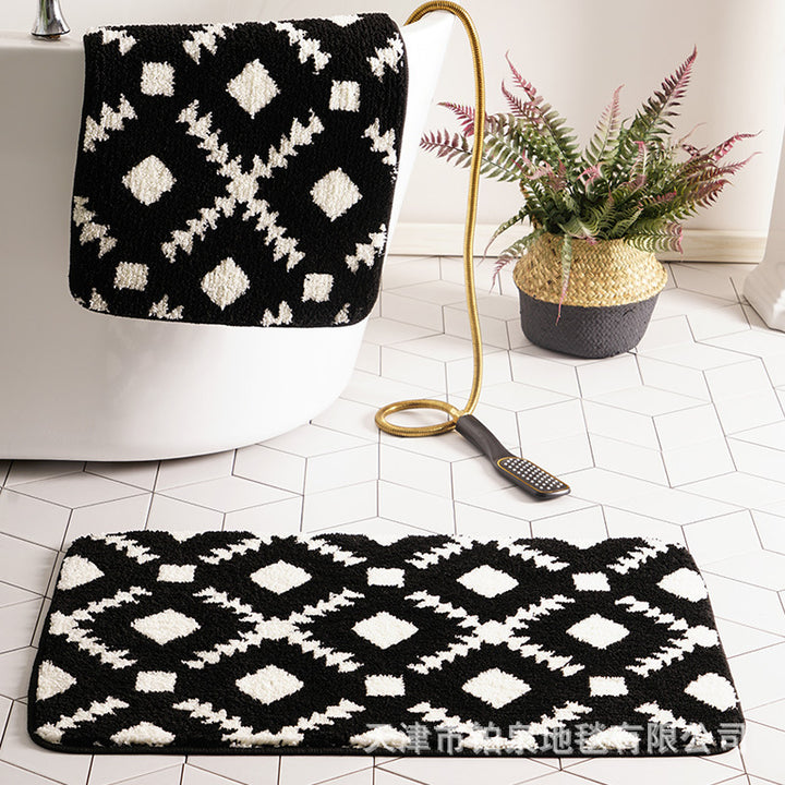 Cute Animal Paw Print Bath Mat Kalsten