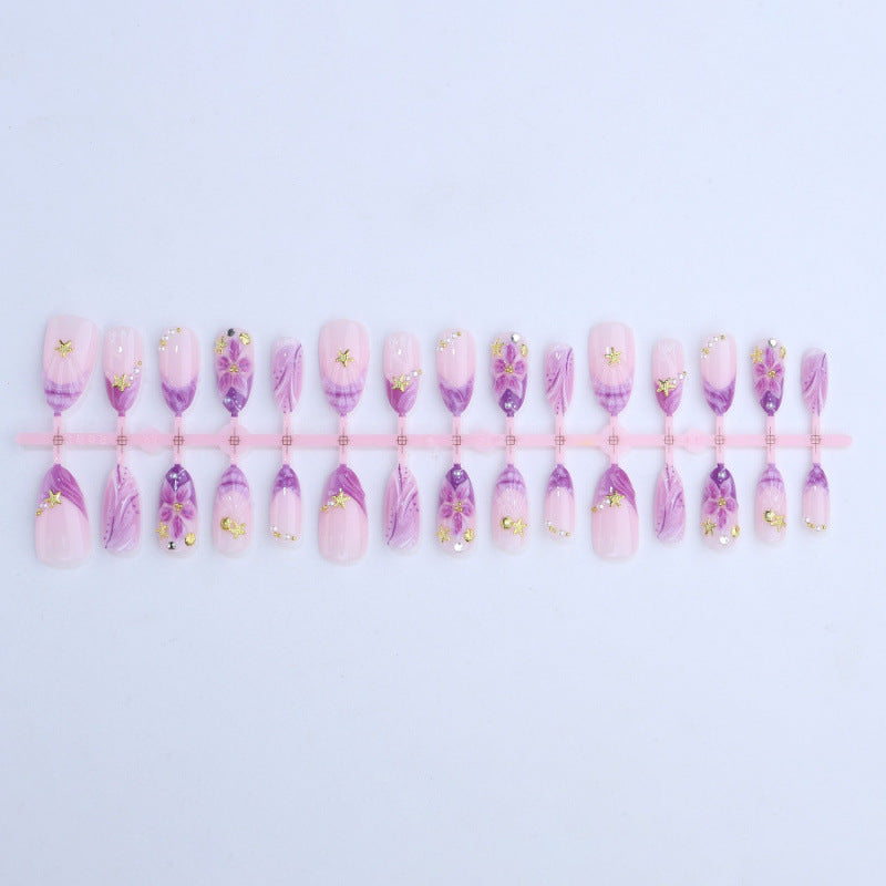Artistic Ombre Press-On Nail Art Set