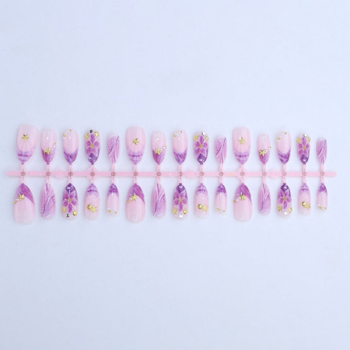 Artistic Ombre Press-On Nail Art Set