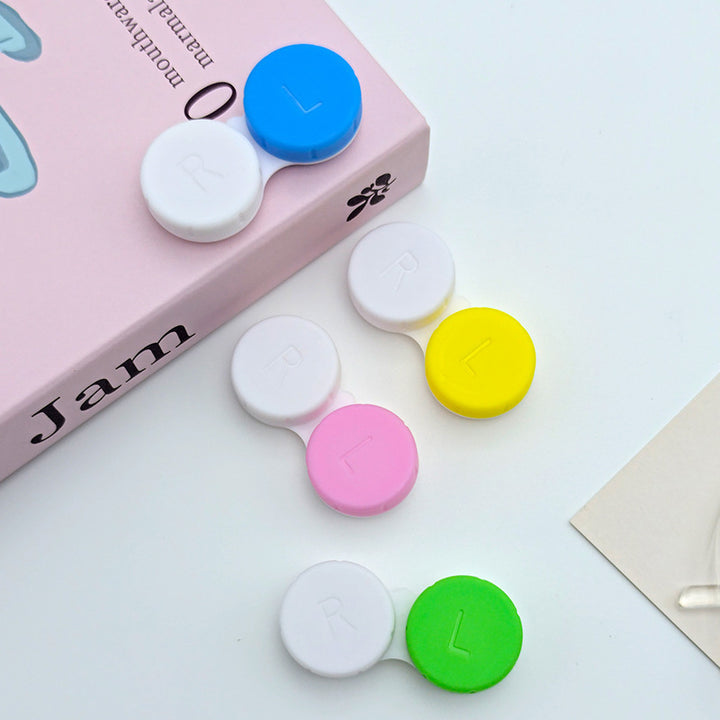Dual-Compartment Contact Lens Storage Case Kalsten