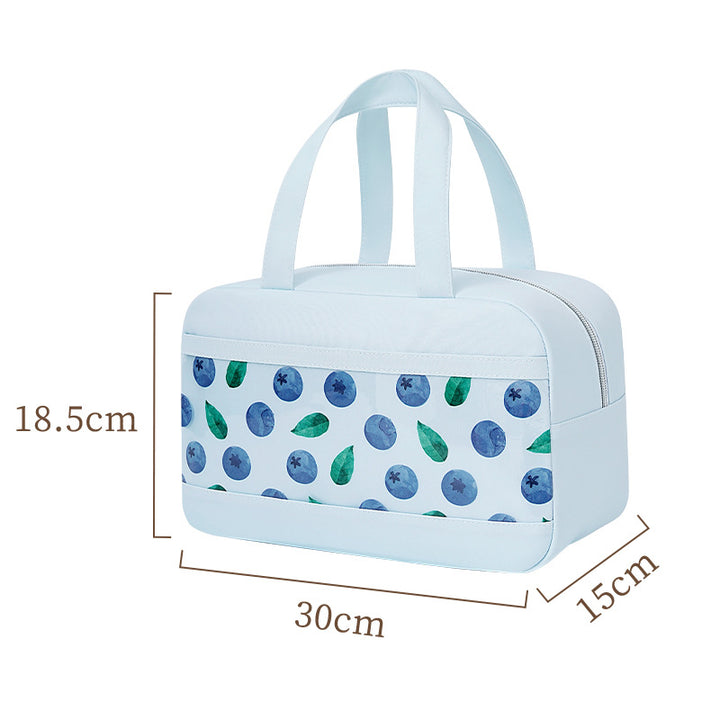 Insulated Lunch Bag with Stylish Blueberry Design Kalsten