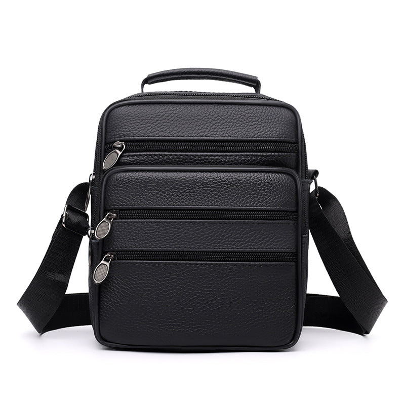 Sleek Multi-Pocket Crossbody Messenger Bag Kalsten