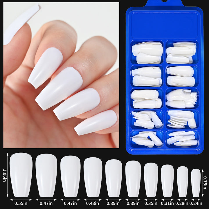 Luxurious Long Dual-Shape False Nail Set Kalsten