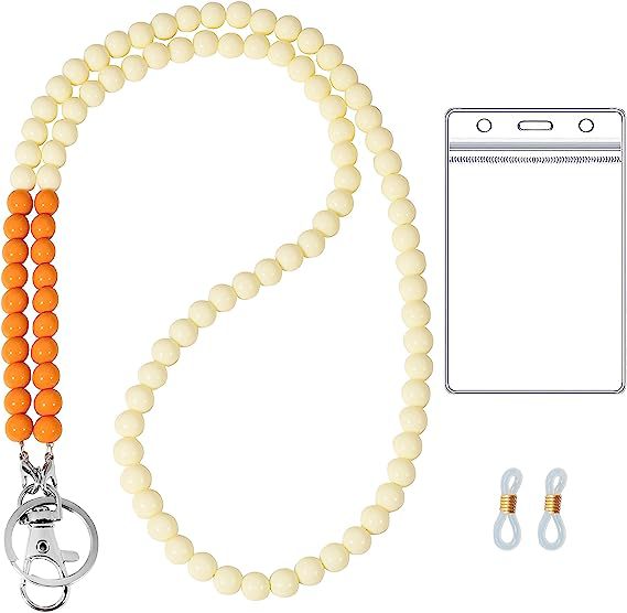 Beaded Lanyard with ID Holder Kalsten