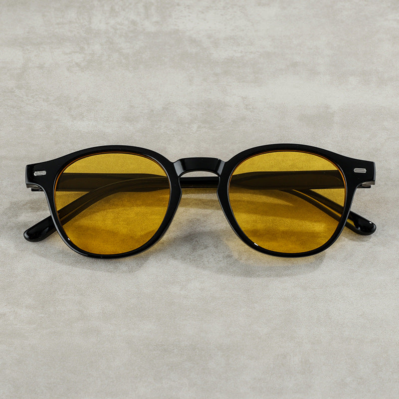 Vintage-Inspired Round Frame Sunglasses Kalsten