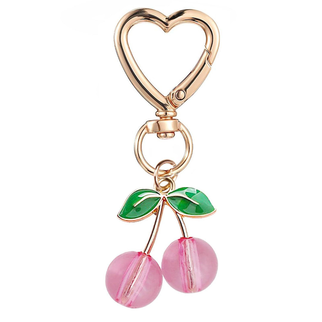 Decorative Cherry Charm Keychain Kalsten