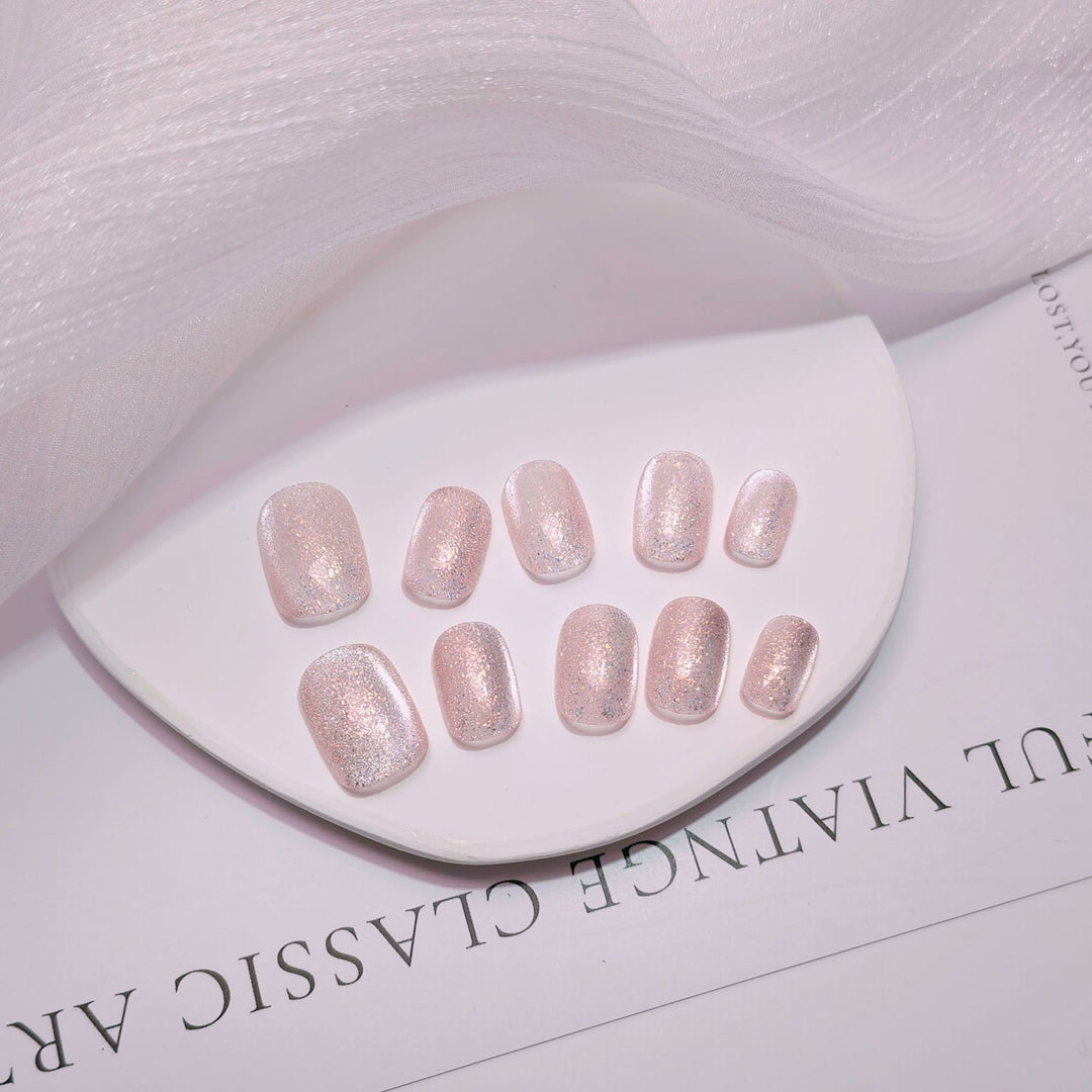 Elegant French Tip Press-On Nails Kalsten