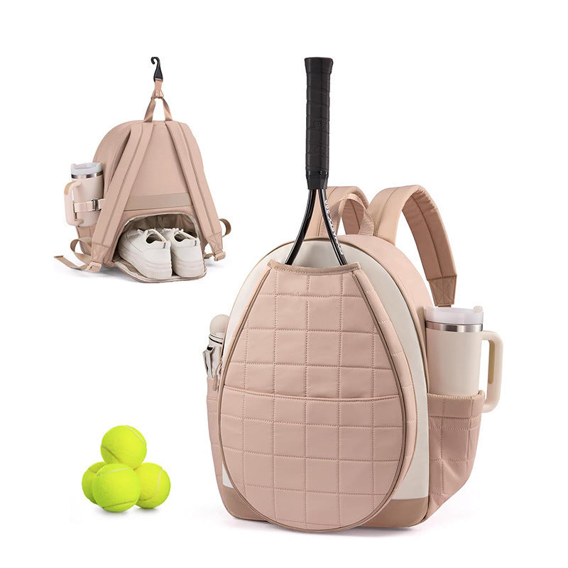 Multifunctional Tennis Backpack with Integrated Shoe and Bottle Compartment Kalsten
