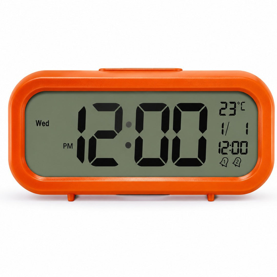 Digital alarm clock with temperature sensor and large LED display Kalsten