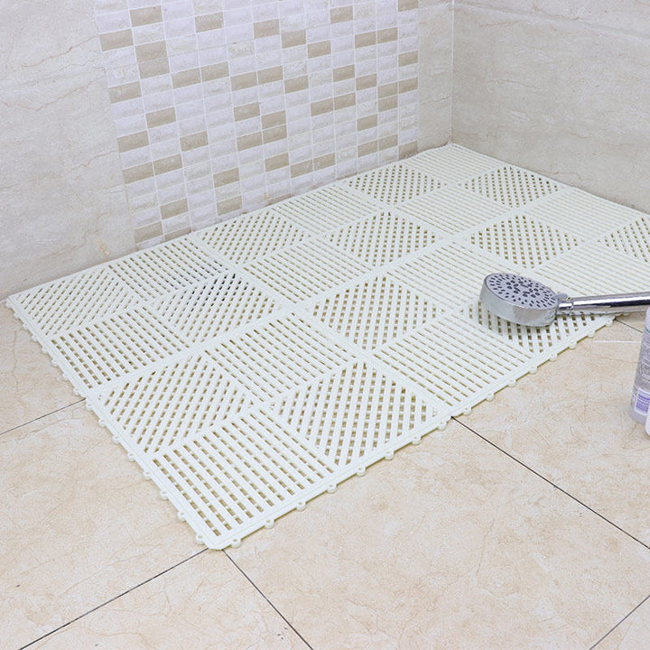 Textured Drainage Shower Mat Kalsten
