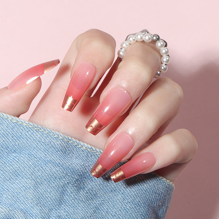 Elegant Gradient Stiletto Press-On Nails Kalsten