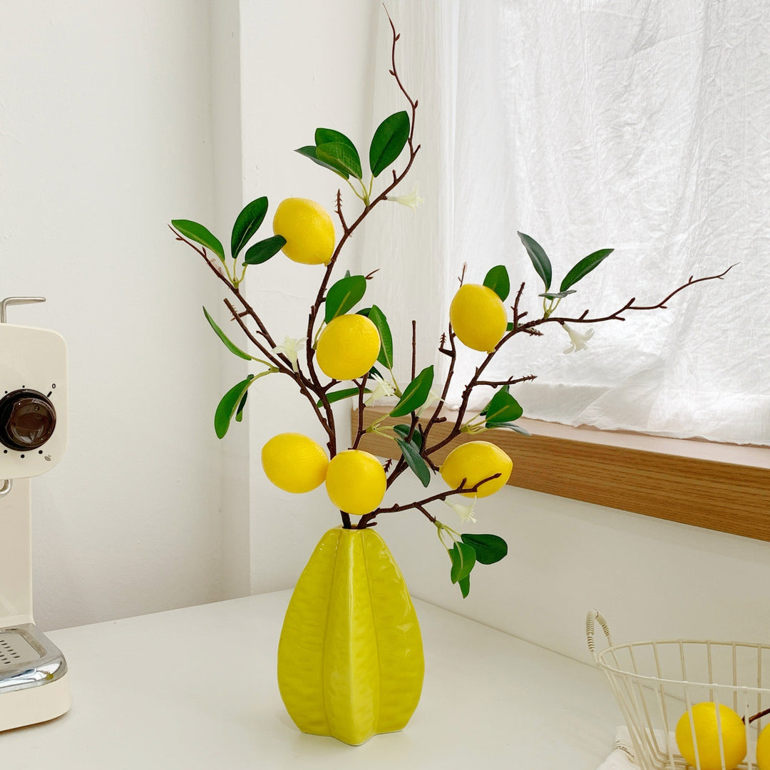 Decorative Lemon Branch Arrangement