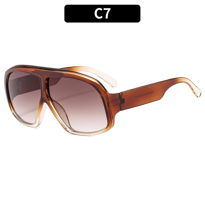 Modern Oversized Square Sunglasses