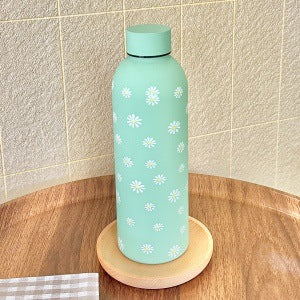 Ladies insulated drinking bottle with elegant floral design Kalsten
