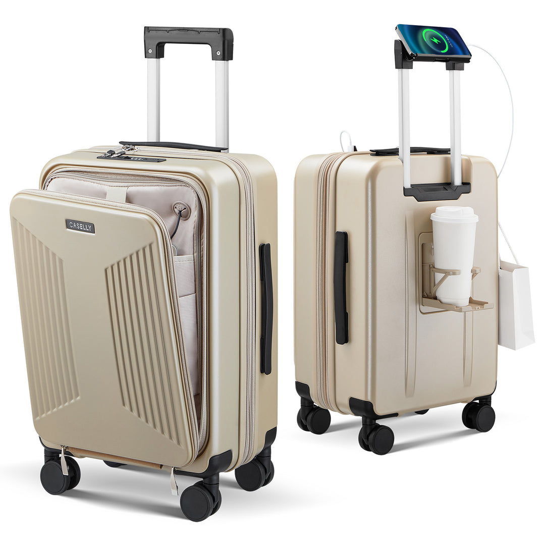 Unisex Smart Multi-Functional Carry-On Luggage Kalsten