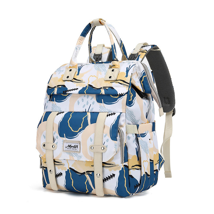 Stylish Animal Print Diaper Backpack Kalsten