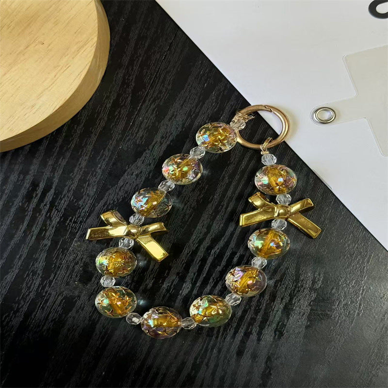 Decorative Beaded Charm Keychain Kalsten 1790135299