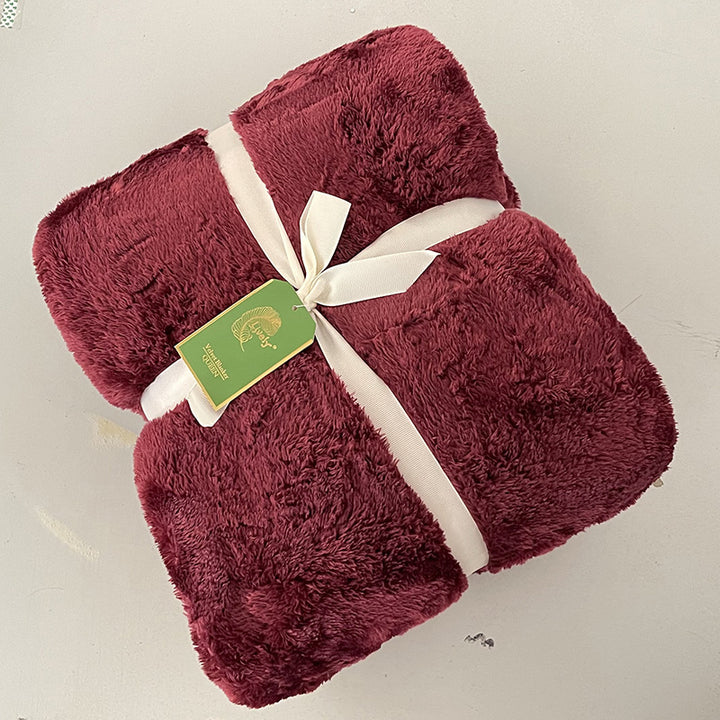 Luxurious Plush Throw Blanket