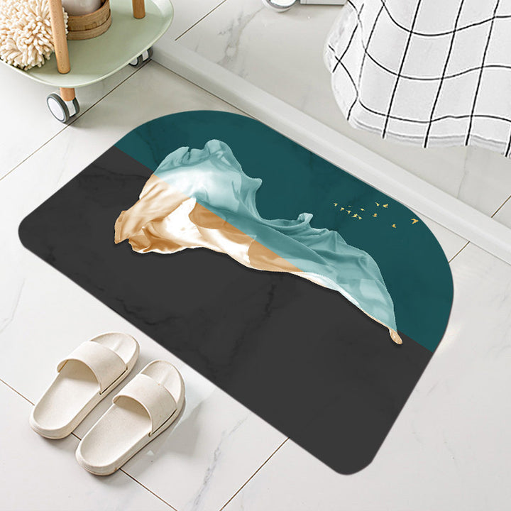 Soft Memory Foam Decorative Bath Runner