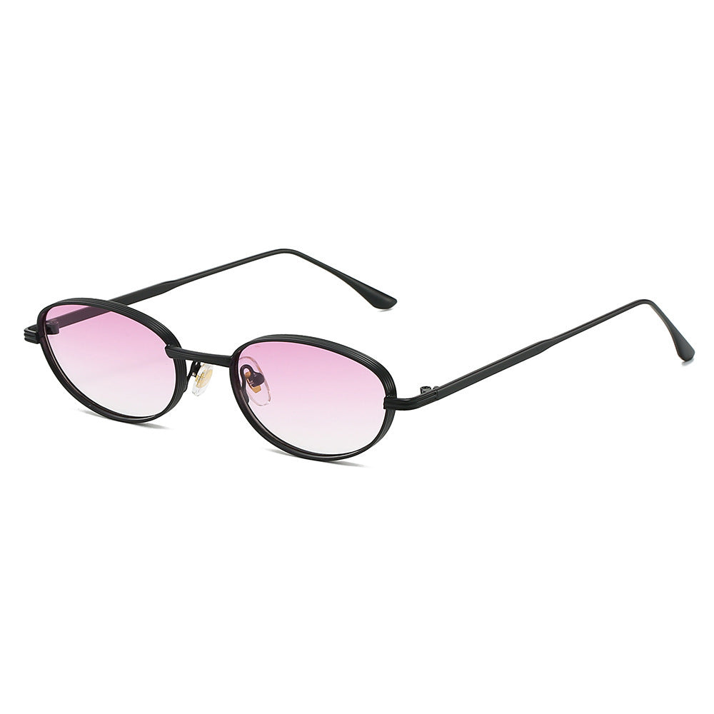 Fashion-Forward Oval Frame Sunglasses Kalsten