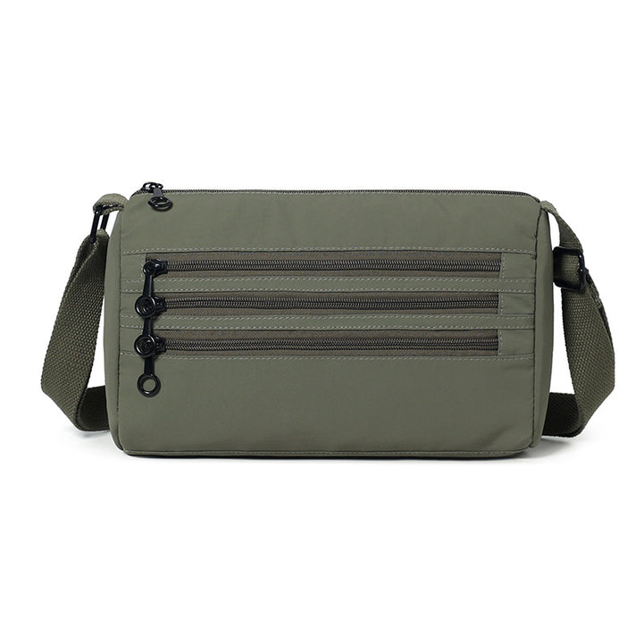 Functional Multi-Zipper Crossbody Bag Kalsten