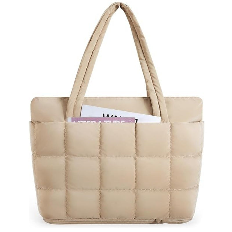 Quilted Oversized Tote Bag Kalsten
