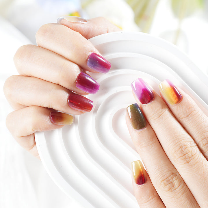 Ombre Gradient Press-On Nail Set Kalsten