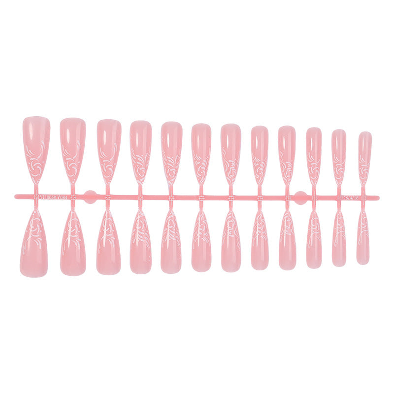 Elegant Stiletto Press-On Nail Art Set Kalsten