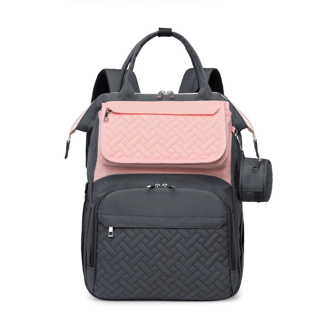 Multi-Functional Quilted Travel Backpack Kalsten