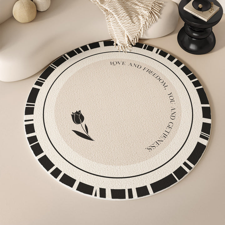 Motivational Quote Area Rug