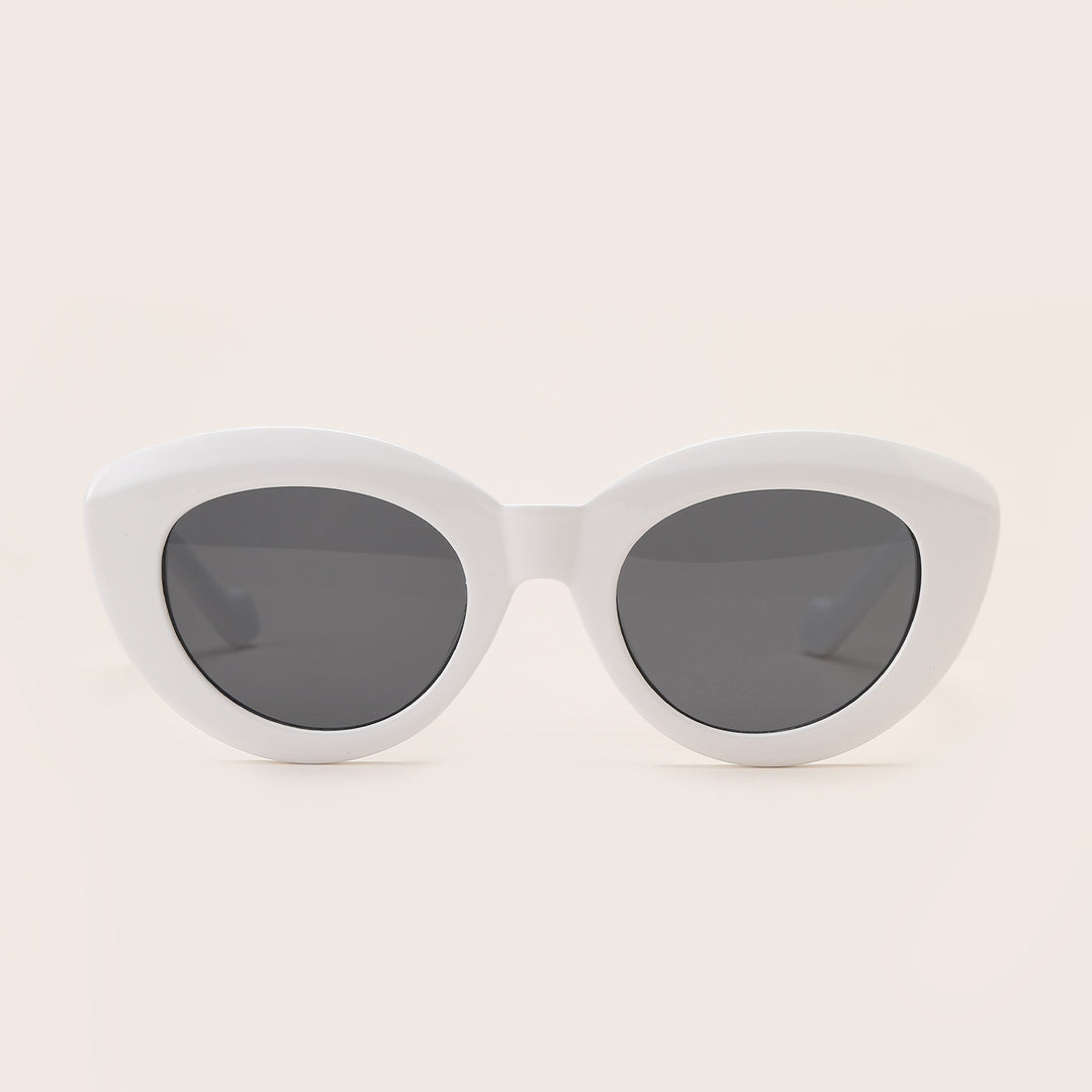 Women's Cat-Eye Sunglasses with Fashionable Plastic Frame Kalsten