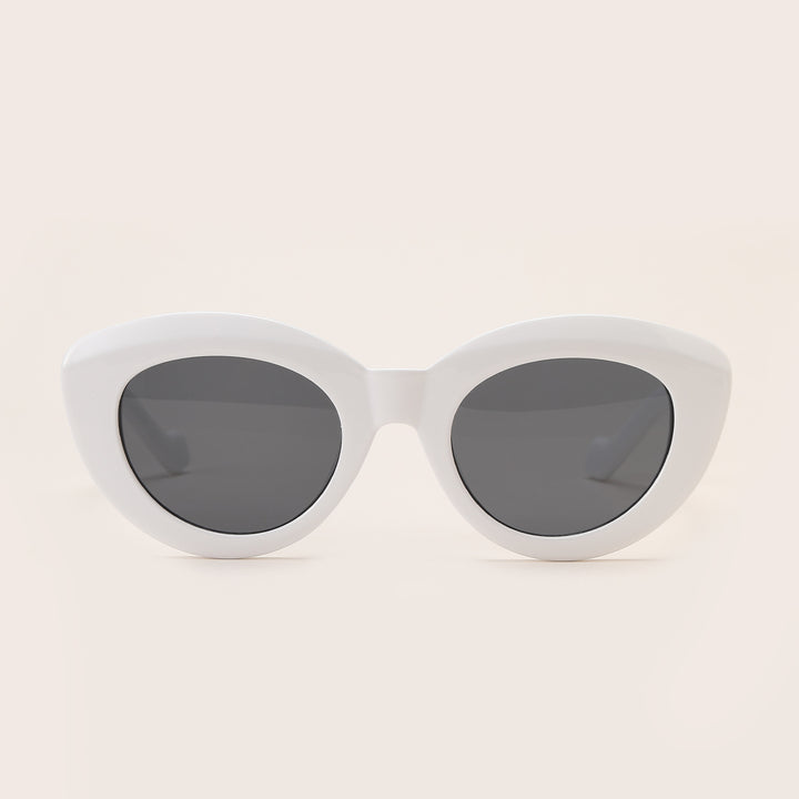 Women's Cat-Eye Sunglasses with Fashionable Plastic Frame Kalsten