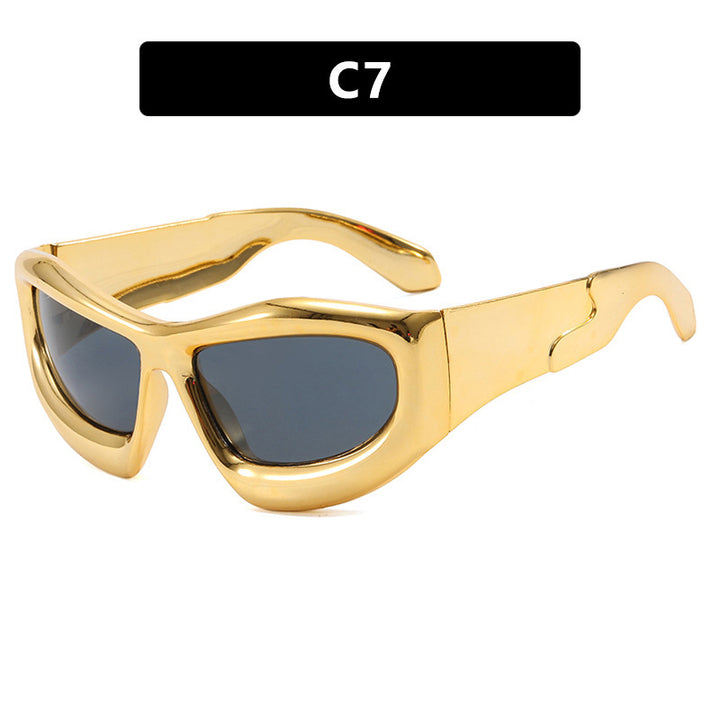 Women's Sporty Sunglasses with Futuristic Design Kalsten