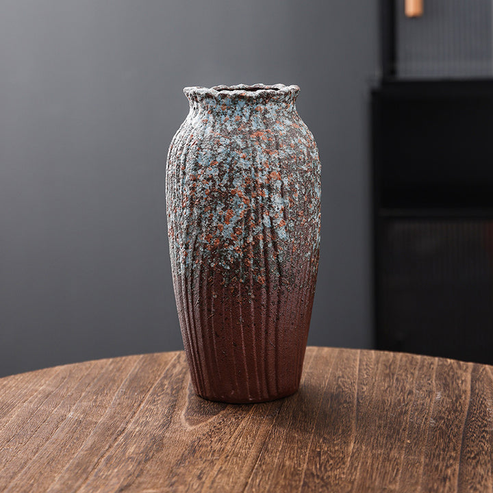 Decorative Textured Ceramic Vase