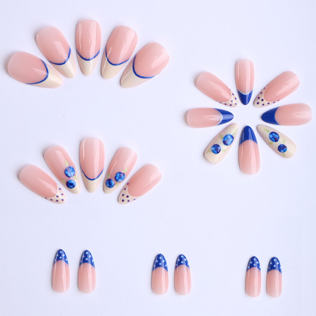 Artificial Nails with Artistic Accents Kalsten