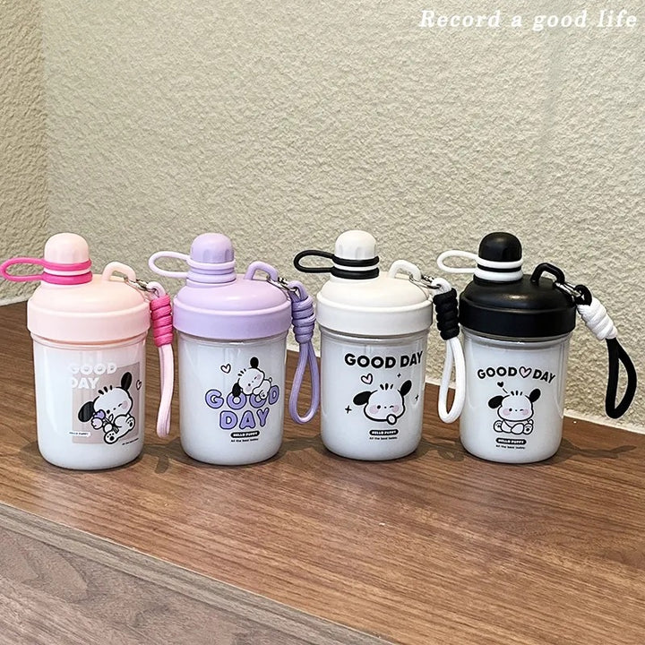 Women's Fun Drinking Bottle with Practical Carrying Strap Kalsten
